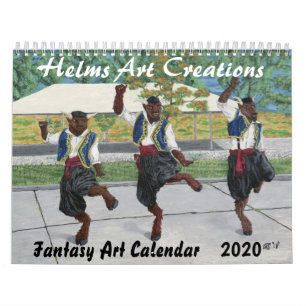 Fantasy Art 2020 Agenda Kalender