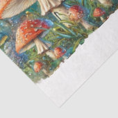 Fantasy Art Alice op paddenstoel Wonderland Decoup Tissuepapier (Detail)