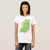 Fantasy Art Baby Doll T - The Green Faery T-shirt (Voorkant volledig)