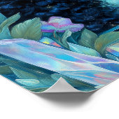  Fantasy Art Black Girl Black Queen Elf Goddess Poster (Hoek)