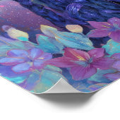 Fantasy Art Black Girl Black Queen Goddess Poster (Hoek)