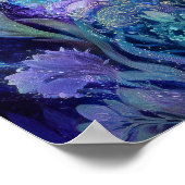 Fantasy Art Black Girl Black Queen Goddess Poster (Hoek)