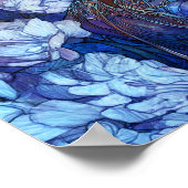 Fantasy Art Black Girl Black Queen Moon Goddess Poster (Hoek)