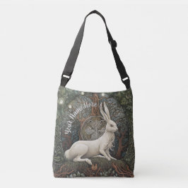 Fantasy Art Boho Hare Magische Natuur geïnspireerd Crossbody Tas