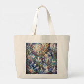 Fantasy Art Boodschaptas – Ontzag Grote Tote Bag (Achterkant)