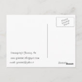 Fantasy Art Briefkaart (Achterkant)