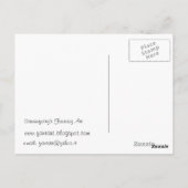 Fantasy Art Briefkaart (Achterkant)