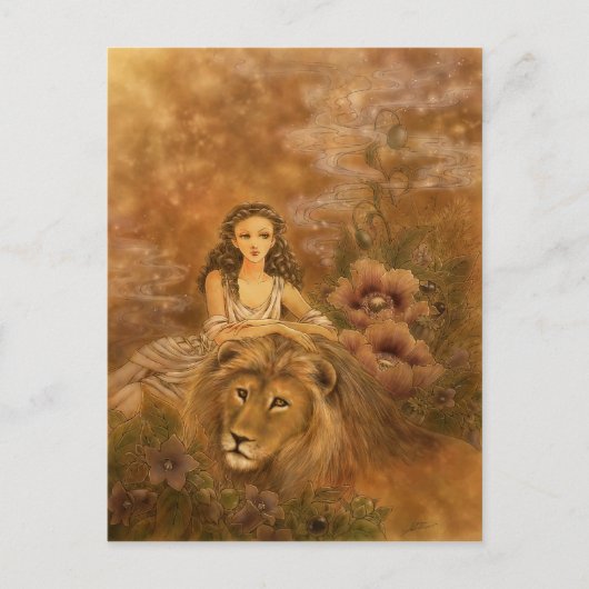 Fantasy Art Briefkaart - Circe (Voorkant)