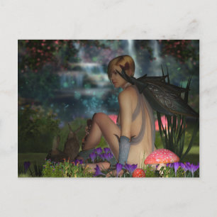 Fantasy Art Briefkaart - Fairy Briefkaart, Fay