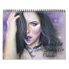 Fantasy Art Calendar 2018 Katerina Art Kalender