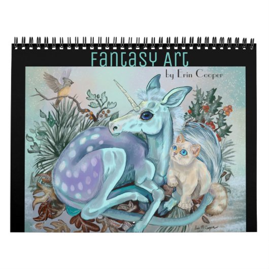 Fantasy Art Calendar Kalender (Hoes)