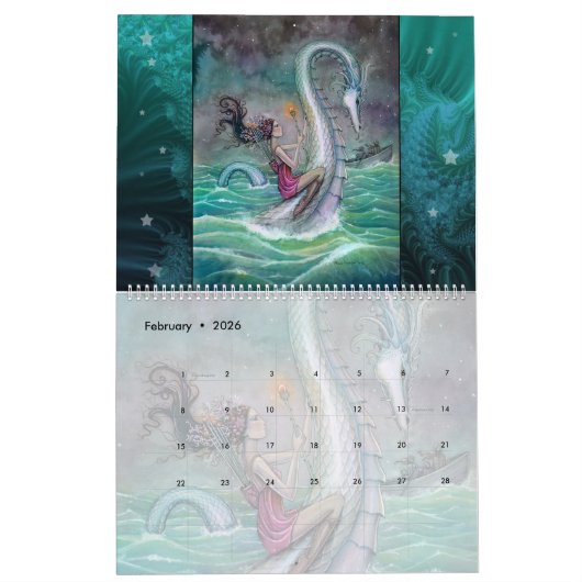 Fantasy Art Calendar van Molly Harrison Kalender (Feb 2026)