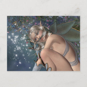 Fantasy Art Card - Bezette airy - Fairy - Fairy Ar Briefkaart