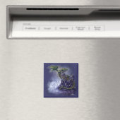 Fantasy Art Crystal Dragon Magnet (Insitu (Vaatwasser))