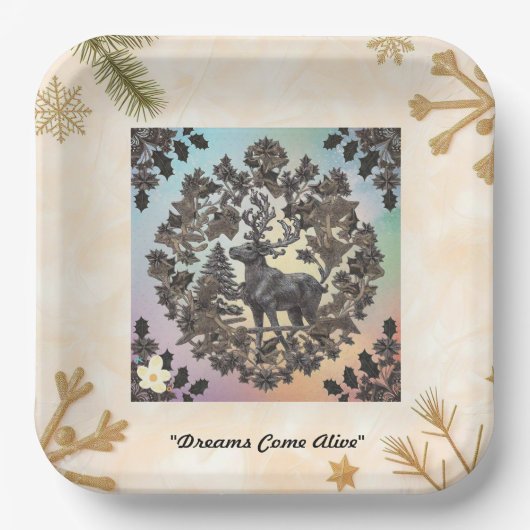 "Fantasy Art Design" Papieren Bordje (Voorkant)