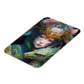 Fantasy Art Dragon Goddess Queen Magnet Magneet (Linkerzijde)