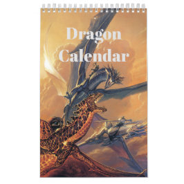 Fantasy Art Dragon Kalender | Verbluffende draak