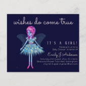 Fantasy Art Fairy wil echt Baby shower (Voorkant)