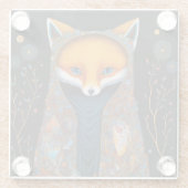 Fantasy Art Glass Onderzetter (Achterkant)