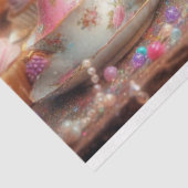 Fantasy Art Kat en Muis Theepartij Decoupage Tissuepapier (Detail)
