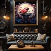 🐞Fantasy Art Ladybug Delight No. 1 Poster