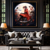 🌟Fantasy Art Ladybug Delight🦋No. 5 Poster