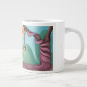 Fantasy Art Mok – Hand getrokken illustratie cadea (Rechts)