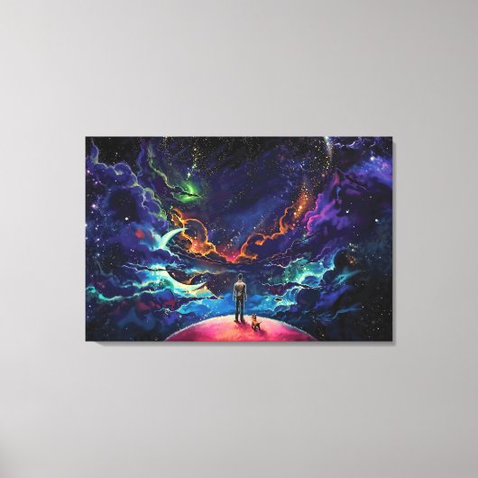 Fantasy Art Premium Wrapped Canvas (gloss) Afdruk (Voorkant)
