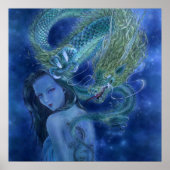 Fantasy Art Print - Dragon Lore (Voorkant)