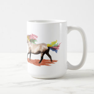 Fantasy Art - Regenboogpaard Koffiemok