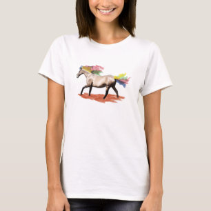 Fantasy Art - Regenboogpaard T-shirt