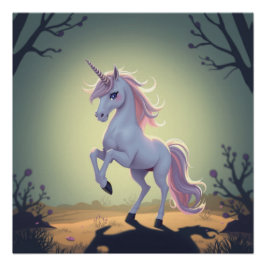 Fantasy Art Unicorn Perfect Poster