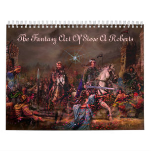 Fantasy Art van Steve A Roberts Kalender
