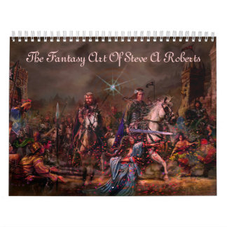 Fantasy Art van Steve A Roberts Kalender
