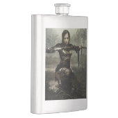 Fantasy Art, Vrouw Warrior met zwaard Flacon (Rechts)