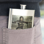 Fantasy Art, Vrouw Warrior met zwaard Flacon (Voorbeeld)