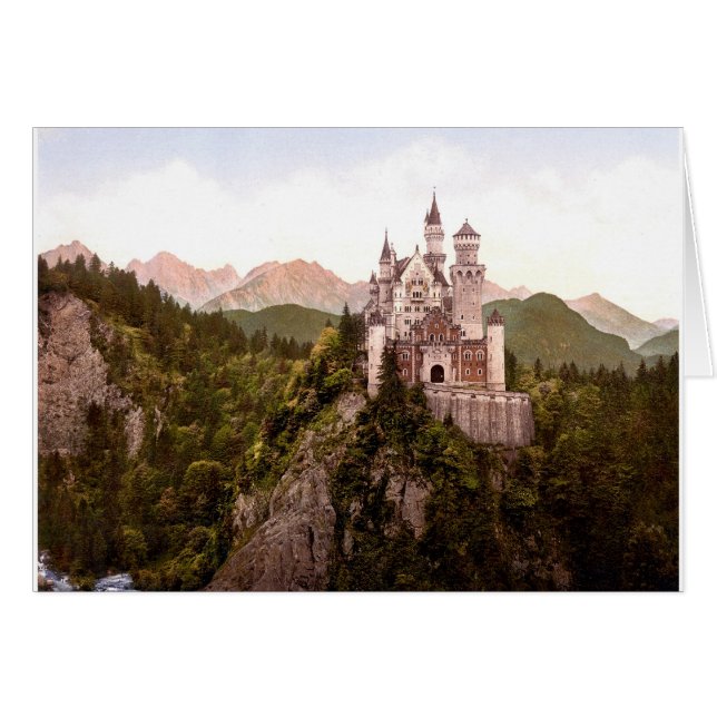 fantasy-art-wallpaper-34, Neuschwanstein Castle (Voorkant Horizontaal)