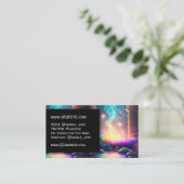 Fantasy Auteur Reiki Healer Professional Executive Visitekaartje (Staand voorkant)