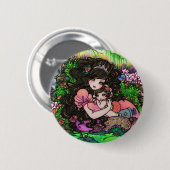 Fantasy Baby Art Hannah Lynn Ronde Button 5,7 Cm (Voorkant /achterkant)