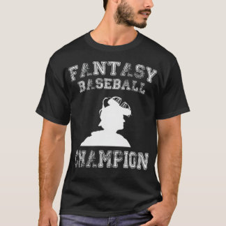Fantasy Baseball Design Champion baseball heart s  T-shirt