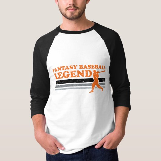 Fantasy Baseball Legend T-shirt (Voorkant)
