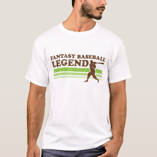 Fantasy Baseball Legend T-shirt (Voorkant)