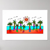 Fantasy Beach Poster (Voorkant)