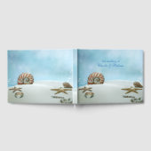 Fantasy Beach Theme Weddenschap Gastenboek (Volledig)