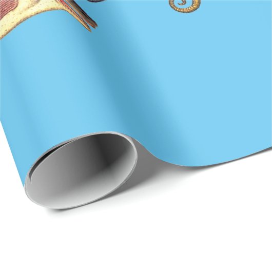 fantasy Beasts Zee schepsels Kunst Cadeaupapier (Rol Hoek)