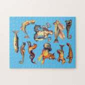 fantasy Beasts Zee schepsels Kunst Legpuzzel (Horizontaal)