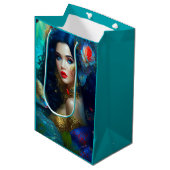 Fantasy Beauful Mermaid 1 Medium Cadeauzakje (Voorkant Gekanteld)