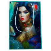 Fantasy Beauful Mermaid 1 Medium Cadeauzakje (Voorkant)