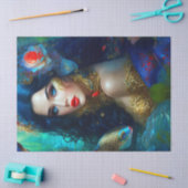 Fantasy Beauful Mermaid 1-ontkoppeling Tissuepapier (Craft)