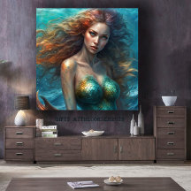 Fantasy Beauful Mermaid Princess
